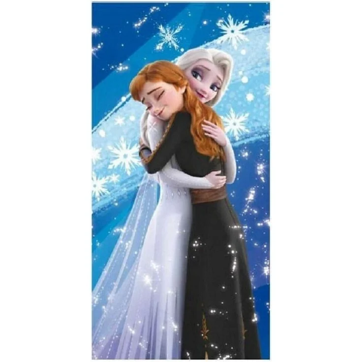 Frozen Badehandtuch – Farbenfrohes & saugfähiges Strandtuch 70x140 cm – Bild 5