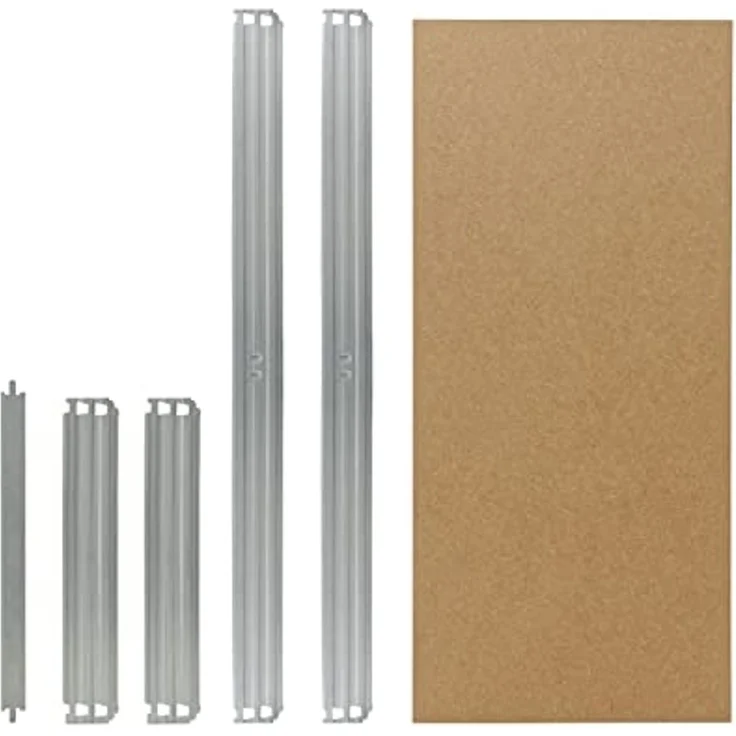 shelfplaza PRO 75x30 cm Fachboden-Set in grau-verzinkt für PRO Schwerlastregale mit 200 kg Traglast pro Boden – Bild 1