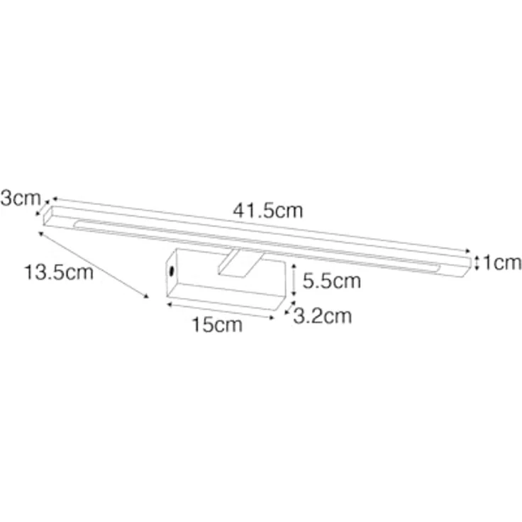 Qazqa Wandleuchte Jerre, LED fest integriert, (nicht austauschbare) LED, Stahl, Design, Stahl, 1-flammig – Bild 3