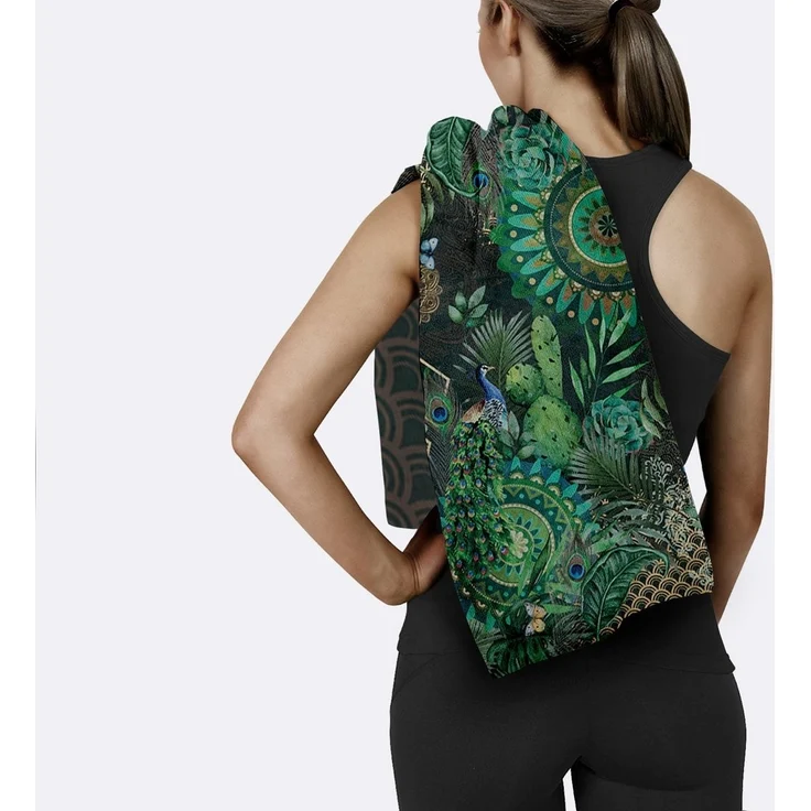 HIP Mikrofaser Strandtuch Liegetuch 50 X 100 cm Botalia grün – Bild 1
