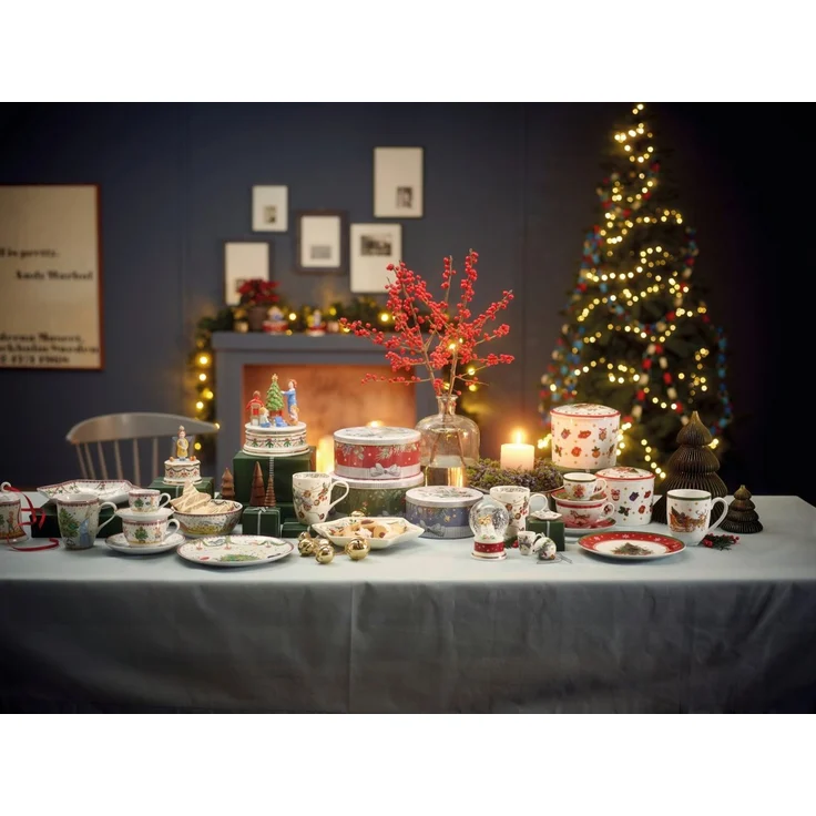 Hutschenreuther Speiseteller Sammelkollektion 2024 Weihnachtsleuchten Sternschale 24cm – Bild 2