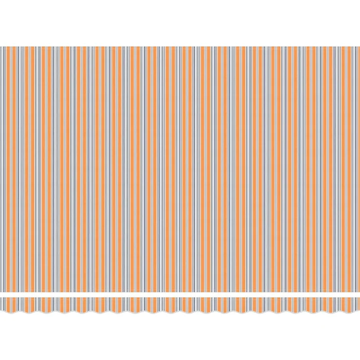 vidaXL Elektrische ausziehbare Markise Blau, Orange, Weiß, 5 x 3,5 m – Bild 8
