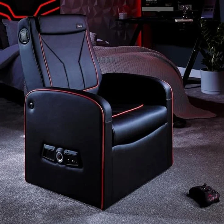 X Rocker Shift Luxe Junior 2.1 Ottoman Gaming-Sessel mit Stereo-Lautsprechersystem und Subwoofer - – Bild 1