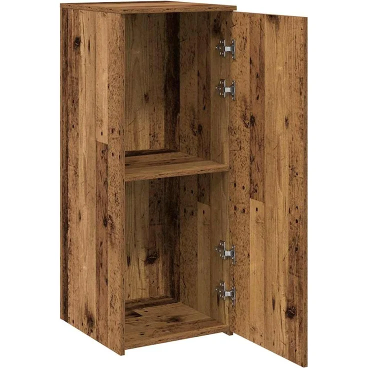 vidaXL Lagerschrank Altholz-Optik 40x45x103,5 cm Holzwerkstoff 859040 – Bild 4