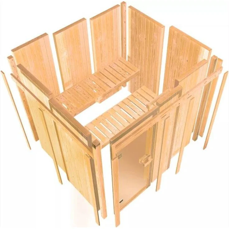 Karibu Sauna Avari 2 ohne Ofen – Bild 5