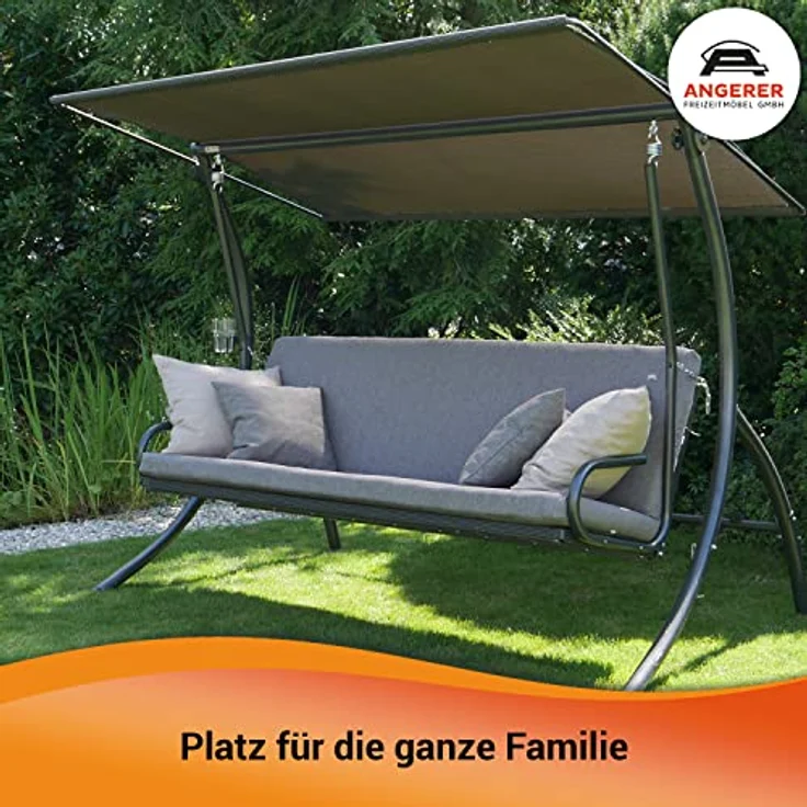 Angerer Hollywoodschaukel Elegance Smart denim – Bild 8