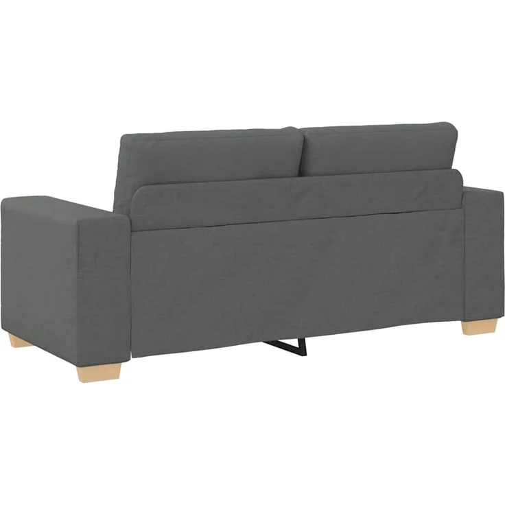 vidaXL Zweisitzer-Sofa Dunkelgrau 180x77x82 cm Stoff 4105079 – Bild 6