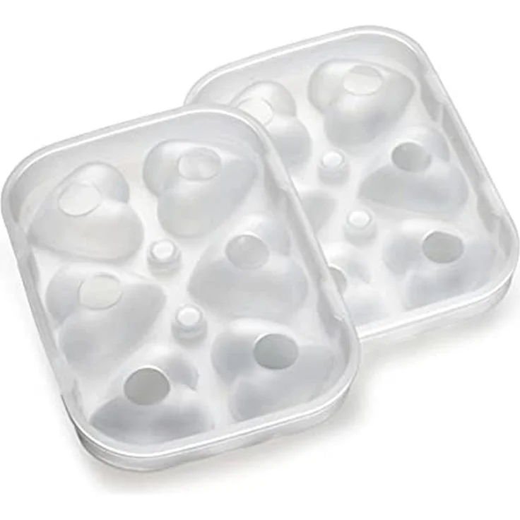 Betty Bossi Backform 3D-Backform Herz, (2-tlg), Silikon – Bild 2