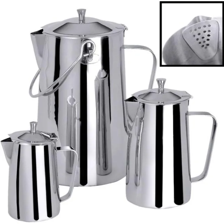 Contacto Edelstahl Teekanne 0,6 l