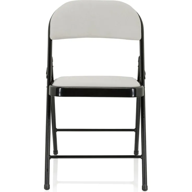 hjh OFFICE Besucherstuhl Konferenzstuhl TUDELA I Stoff Weiß