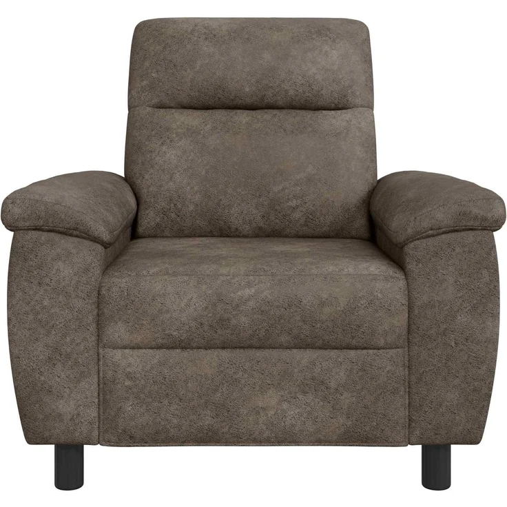 vidaXL Sofa Dunkelgrau 95 x 90 x 95 cm Kunstwildleder 42040916 – Bild 2