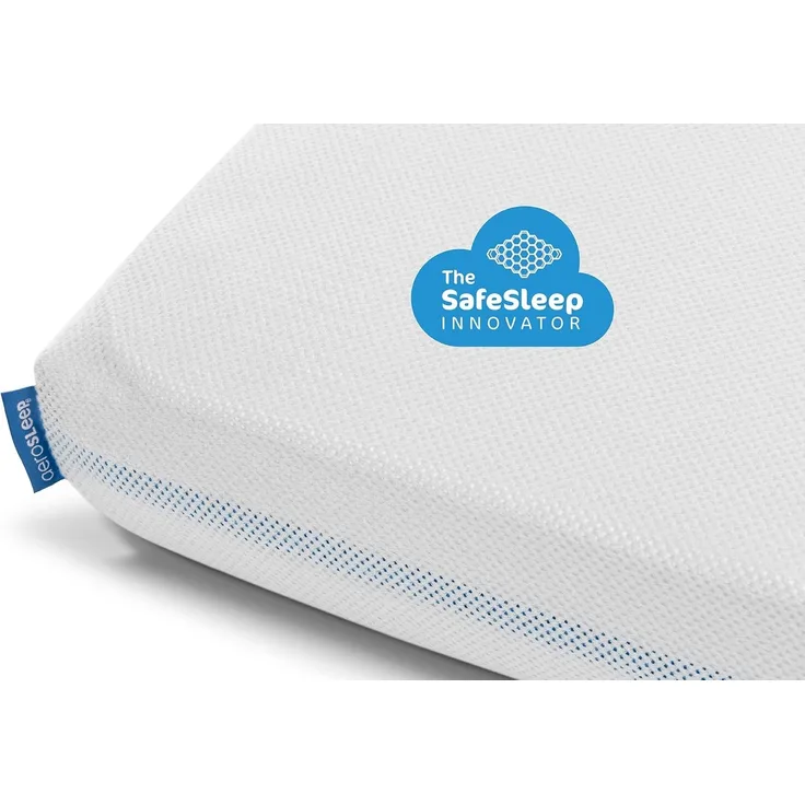 AeroSleep Spannbetttuch, 67x137 cm, Weiß