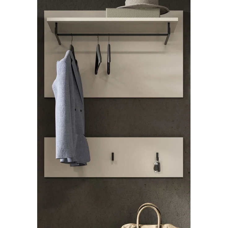 Garderobenpaneel Set Cooper in Kaschmir 80 cm – Bild 2