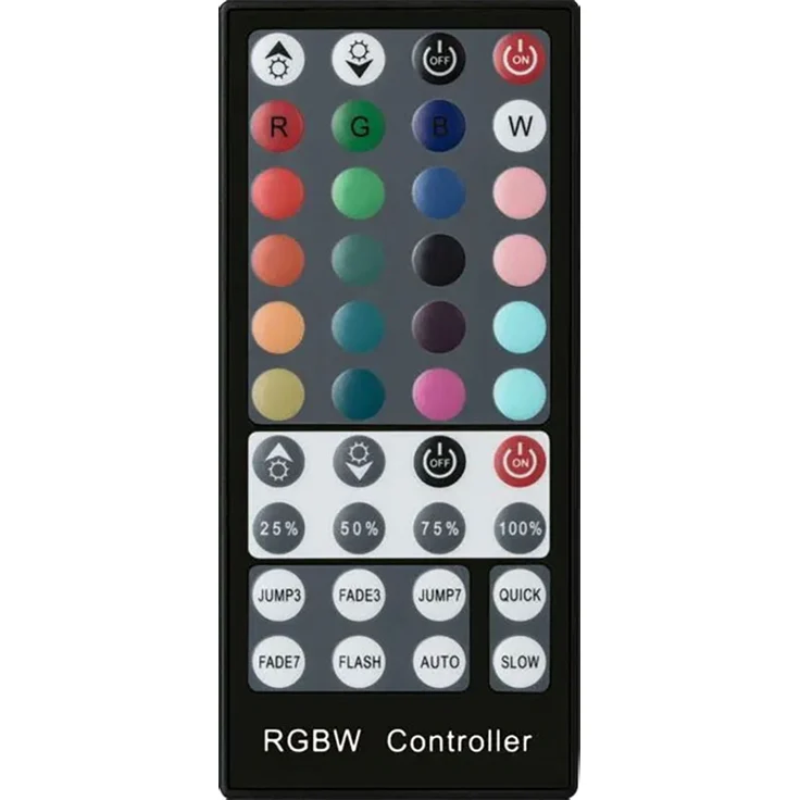 RGBW LED Strip, Fernbedienung, dimmbar, L 300 cm – Bild 10