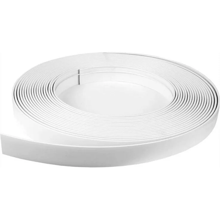 Bestlivings Gardinenschiene Blende für eine saubere Fensteroptik, geklemmt, Kunststoff, viele Farben & Holzoptiken, H5 cm, flexibel kürzbar