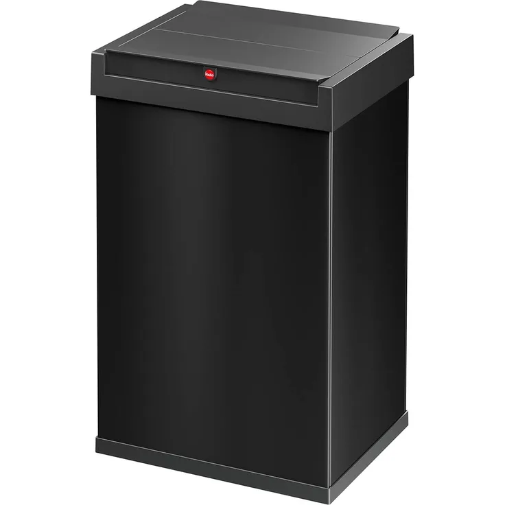 Hailo 'Big-Box Swing L' Mülleimer, Stahlblech, 35 Liter, Schwarz