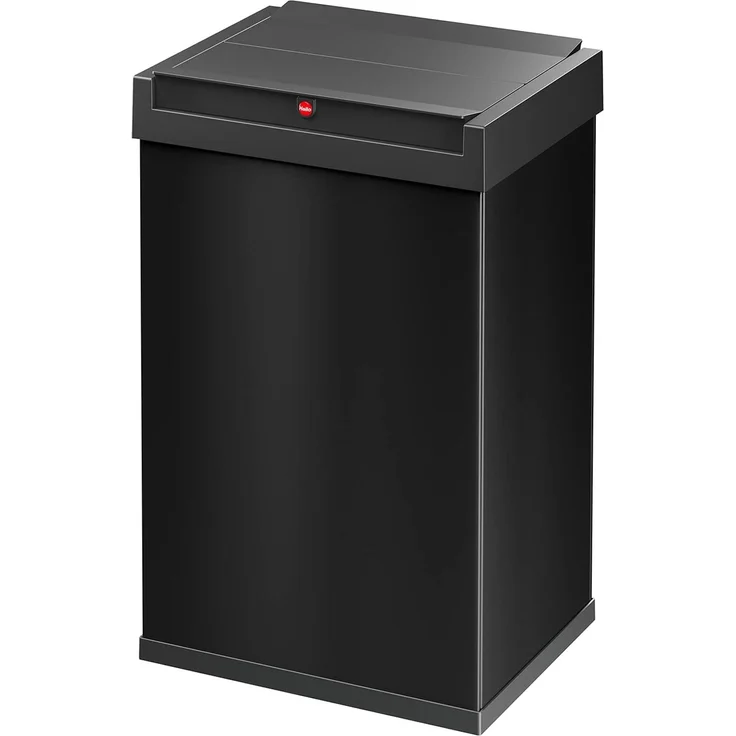 Hailo 'Big-Box Swing L' Mülleimer, Stahlblech, 35 Liter, Schwarz