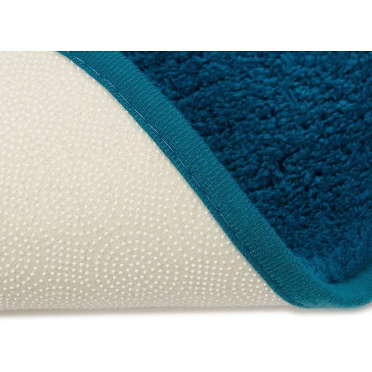Gözze Badematte Rio Premium, Höhe 18 mm, rutschhemmend beschichtet, schnell trocknend, fußbodenheizungsgeeignet, Polyester, rechteckig, Badteppich, Uni Farben, waschbar, rechteckig & rund erhältlich – Bild 2