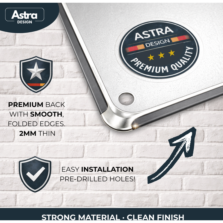 AstraDesign Blechschild 20x30cm - Petit Déjeuner Französisches Frühstück – Metall – Mehrfarbig – AD0489 – Bild 4