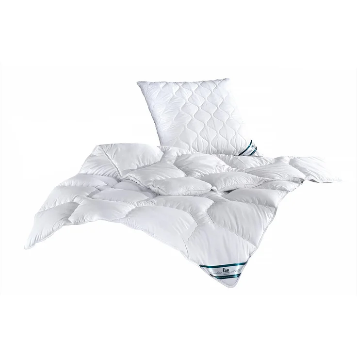 f.a.n. Vierjahreszeiten-Steppbett Kansas, 100% Microfaser, 135x200 cm – Bild 1