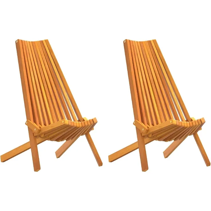vidaXL Stuhl 2 pcs Braun 69 x 56 x 84 cm Massivholz Akazie 4103891