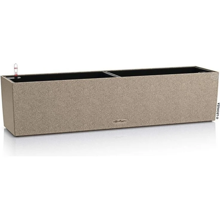Lechuza Balkonkasten Balconera Stone 80 sandbeige – Bild 1
