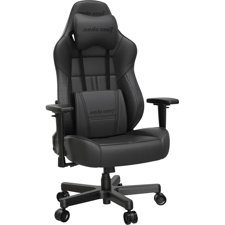 Anda Seat Dark Demon Dragon Gamerstuhle für Erwachsene – Ergonomischer Gaming Bürostuhl mit 4D-Armlehnen, Hochdichtem Schaum, Lendenkissen, Ergonomisch Design, Maximale Belastbarkeit 170kg, Schwarz