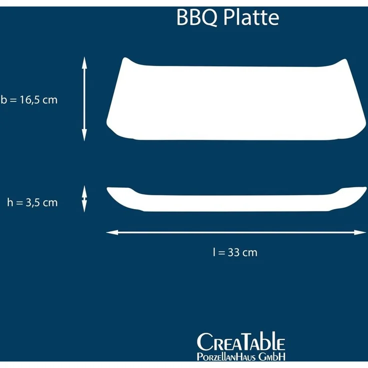 Nature Collection Blue, BBQ Platte 2-tlg (mo) – Bild 1