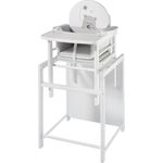 Schardt 'X-Tra' Hochstuhl weiß, inkl. Sitzverkleinerer 'Hubi'