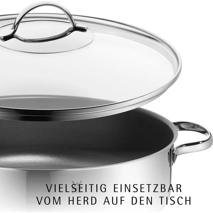 WMF Servierschmorpfanne mit Glasdeckel 28cm – Bild 3