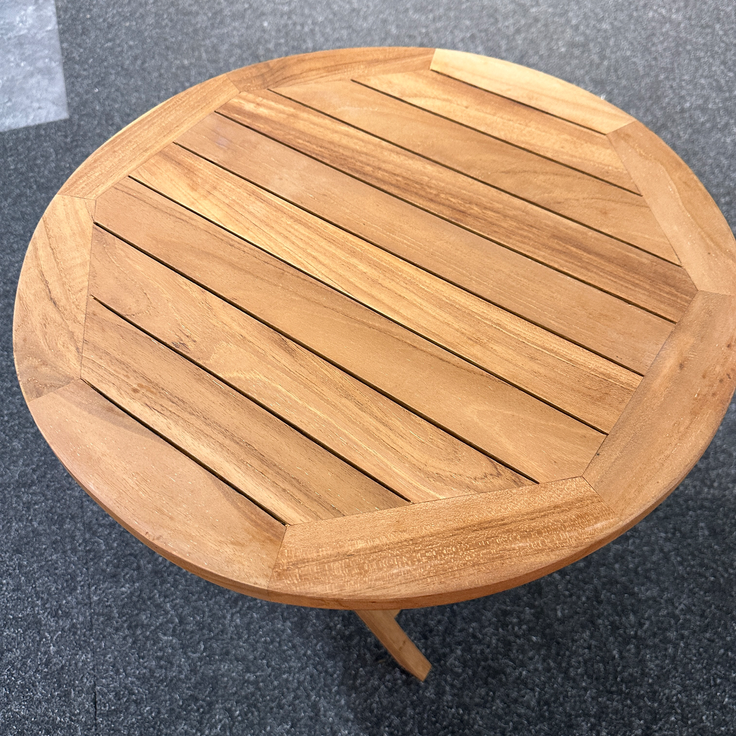 Beistelltisch Riva , Echtholz , Holzfarben , 50 x 50 x 50 cm – Bild 5