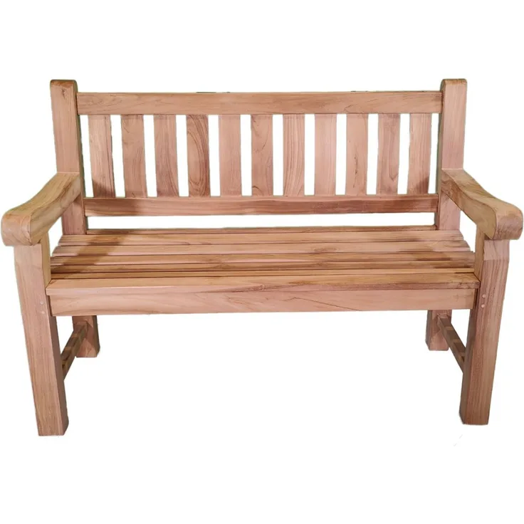 Teakholz Gartenbank ANTWERPEN 2 Sitzer 130cm