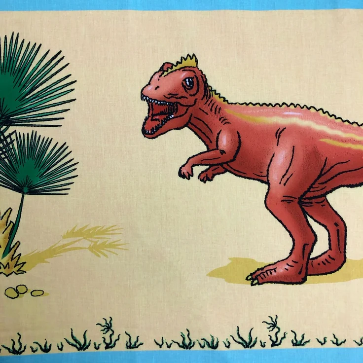 Dino Urzeit Bettwäsche Digitaldruck Bunt ESPiCO Sleep and Dream 135 x 200 + 80 x 80 cm – Bild 6