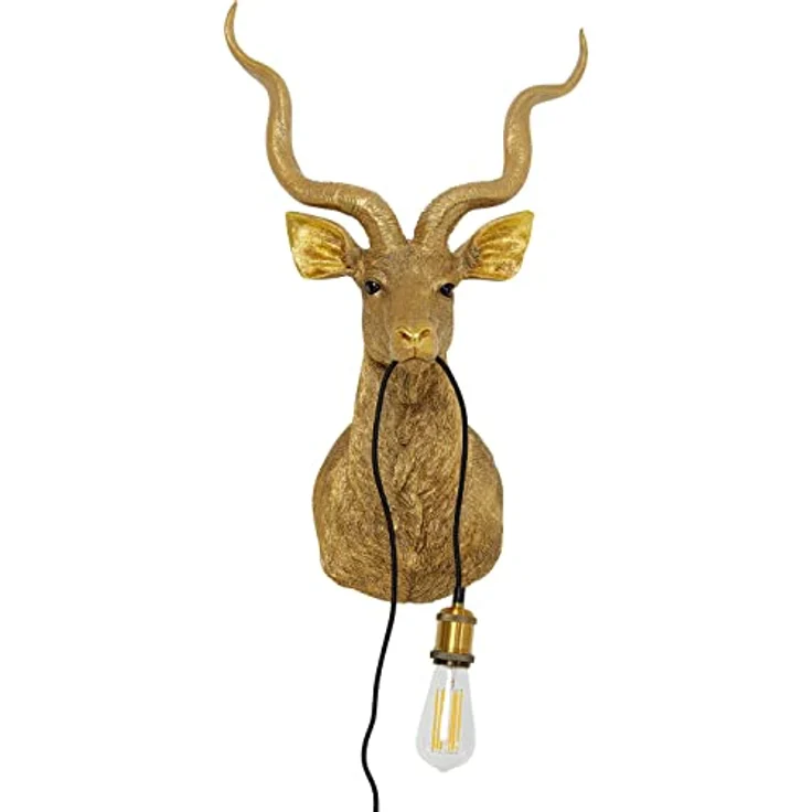 Wandleuchte Goat 74 cm, Kunststoff, Gold, 45 x 74 x 31 cm – Bild 6