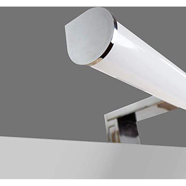 kalb LED Spiegelleuchte LED 300mm Aufbauleuchte 230V Badezimmer Leuchte verchromt, 300mm warmweiß, warmweiß – Bild 6