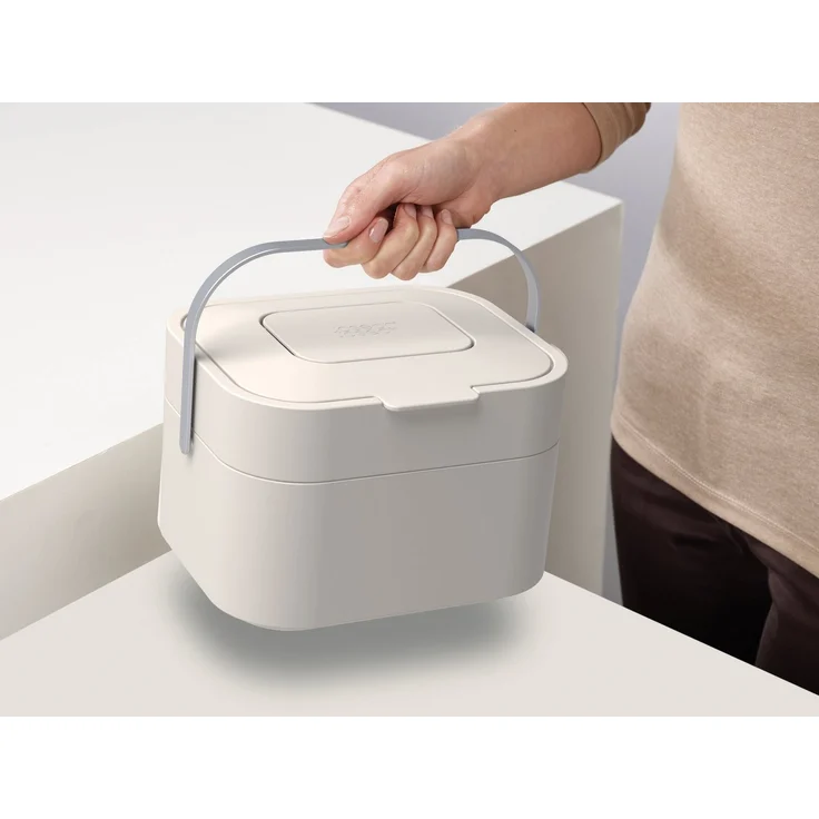 Joseph Joseph Stack Stein 4L Bioabfallbehälter Geruchsfilter – Bild 2