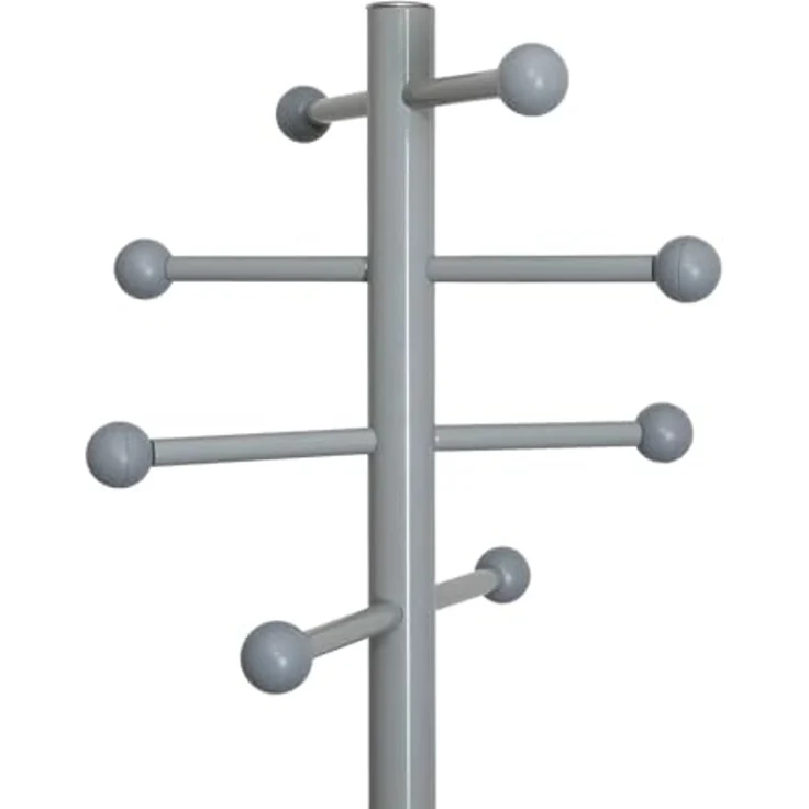 MAUL Kleiderständer MAULsaphir Lite alusilber Metall 8 Haken 171 cm – Bild 2