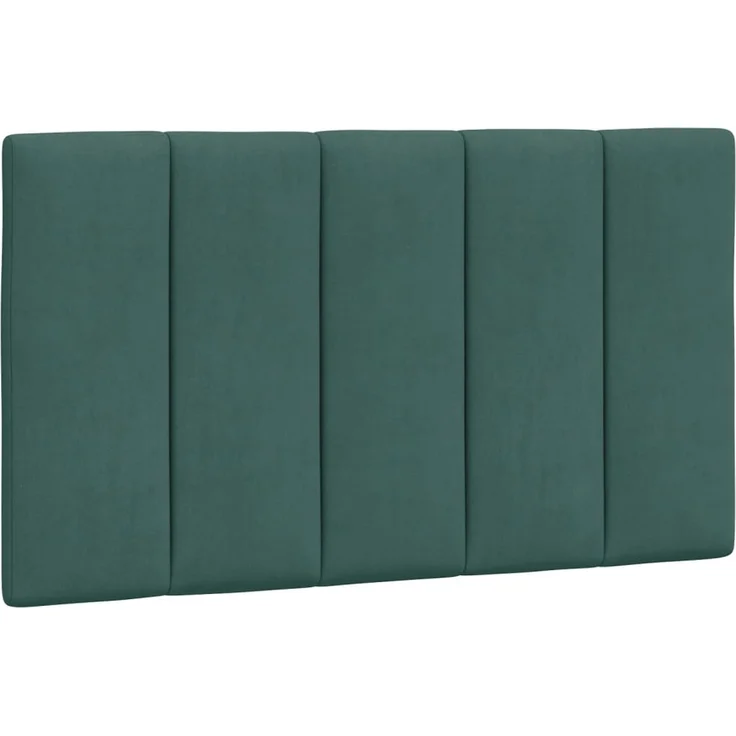 vidaXL Kopfteil-Kissen Dunkelgrün 80 cm Samt 374646 – Bild 2