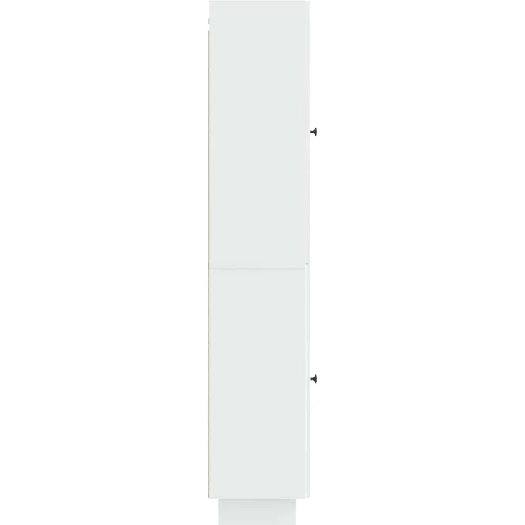 vidaXL Schrankset 2 pcs Hochglanz Weiß 34,5 x 33 x 90 cm Holzwerkstoff 3416371 – Bild 5
