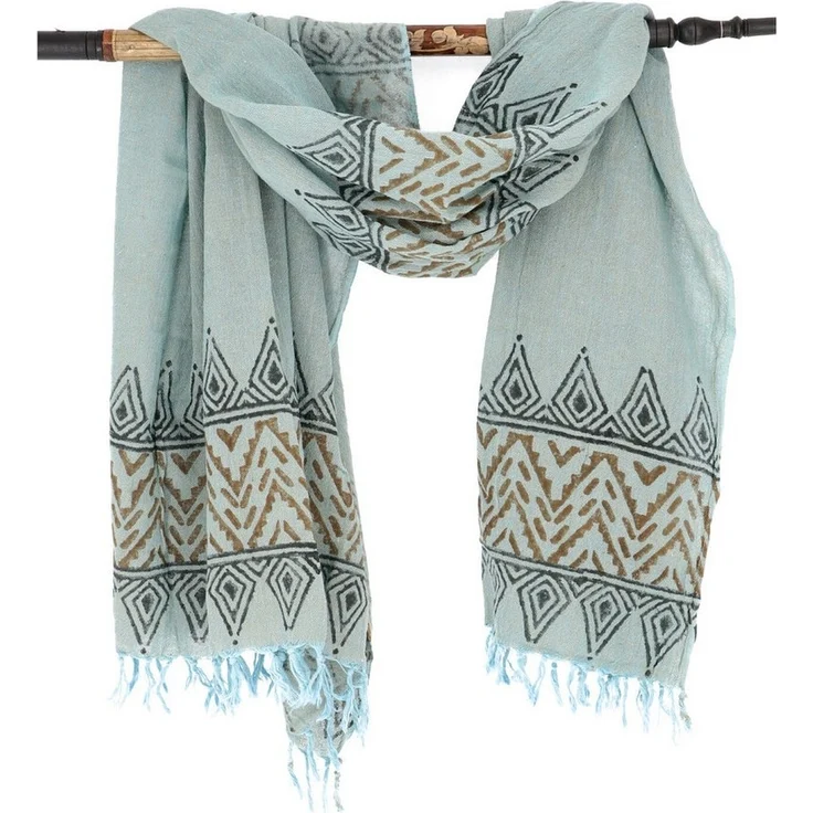 Guru-Shop Sarong Indisches bedrucktes Baumwolltuch, leichter.. – Bild 2