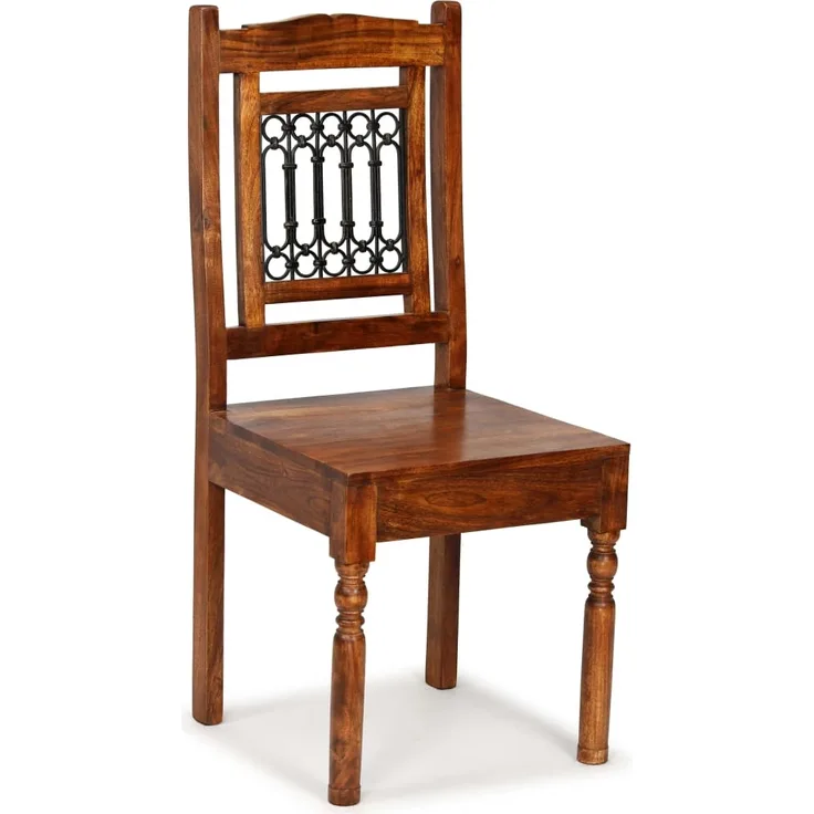 vidaXL Esszimmerstühle 6 Stk. Massivholz mit Palisander-Finish [275272]