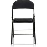 hjh OFFICE Besucherstuhl Konferenzstuhl TUDELA II Stoff Schwarz