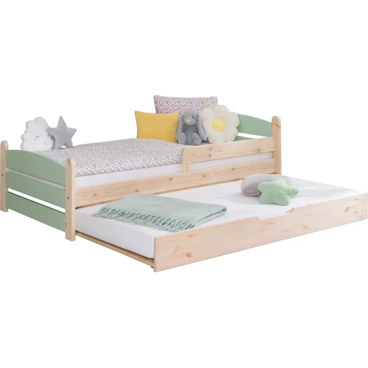 Kinderbett Einzelbett "Mello" 90x200 Kiefer massiv