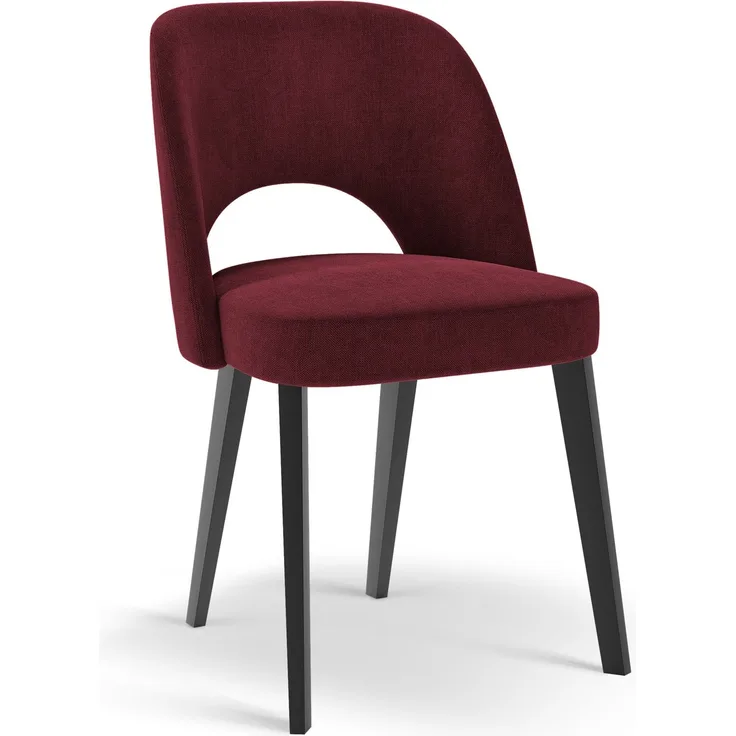 Micadoni Stuhl Bowe Chenille Rebel Bordeaux