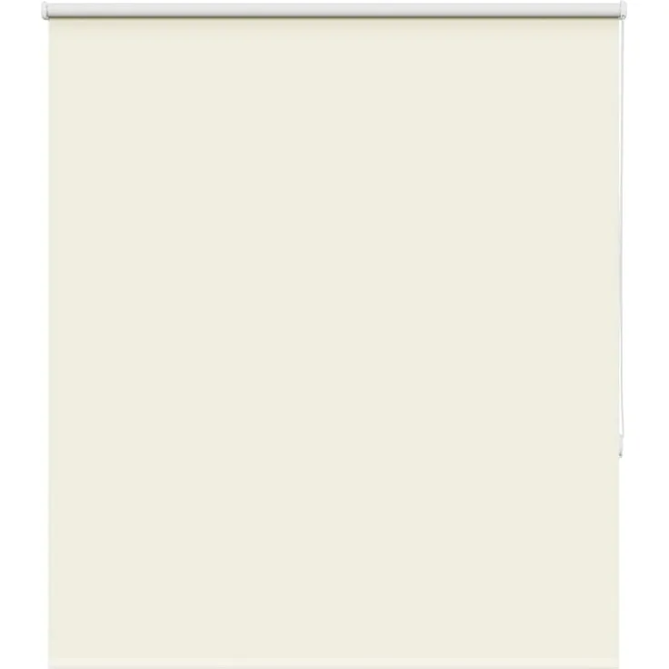 vidaXL Verdunkelungsrollo Cremeweiß 135x130cm Stoffbreite 131,6cm 4011629