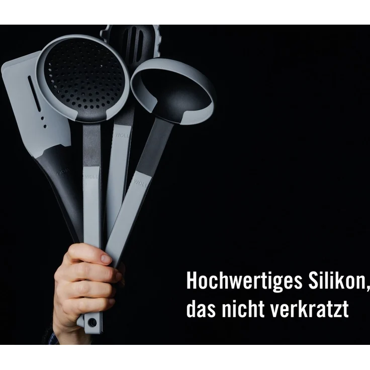 WOLL Schaumlöffel Cook it, aus hochwertigem Kunststoff und Silikon – Bild 3