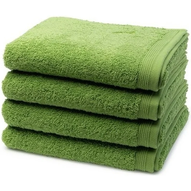 Möve Superwuschel 4 tlg. Frottier-Set - 4 X Handtuch (50 X 100cm) - 520 g/m2 - Peridot – Bild 2
