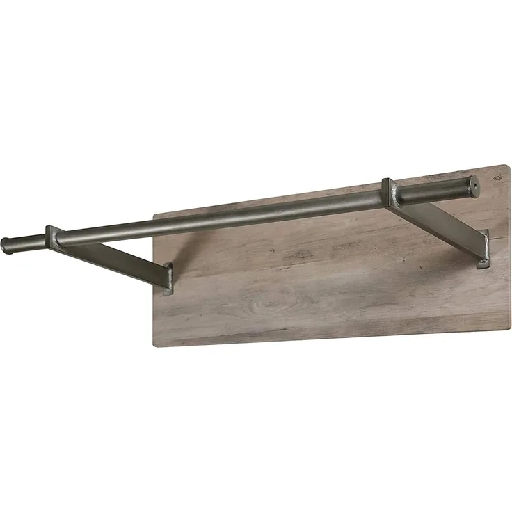 Wandgarderobe 85 cm Eiche Dekor