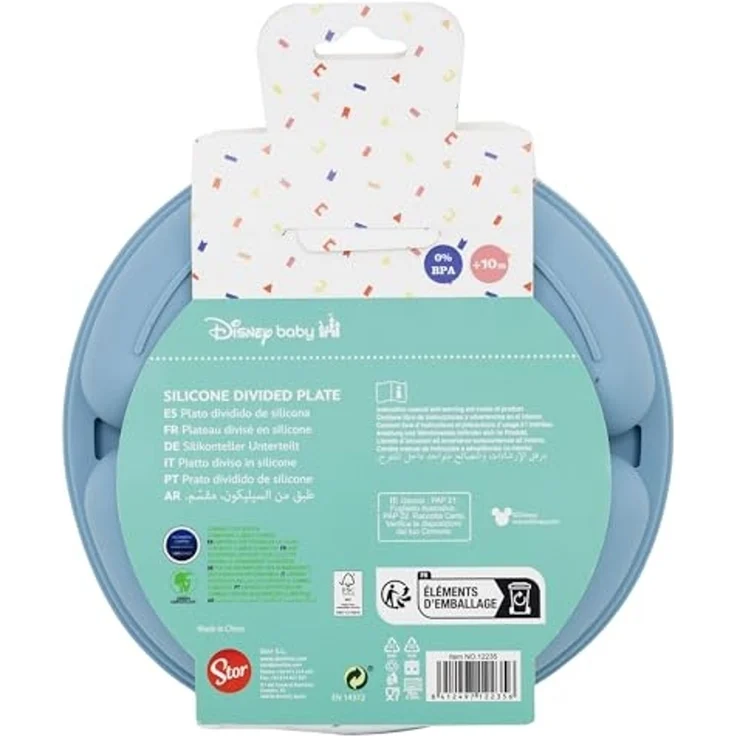 Baby Silikonteller Mickey Mouse BABY – Bild 4