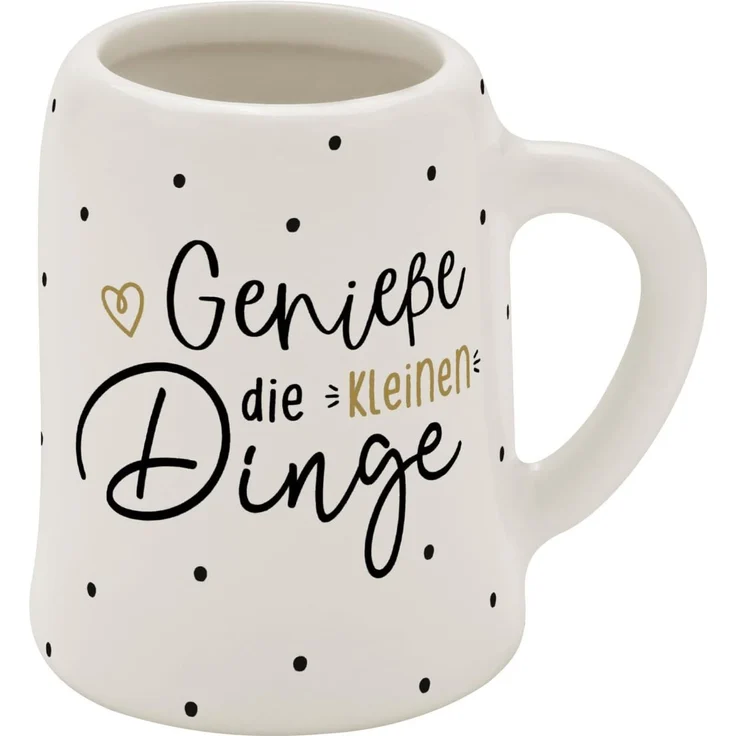 Schnapskrug Schnapsglas Stamper Keramik Sheepworld DINGE 73837 – Bild 1